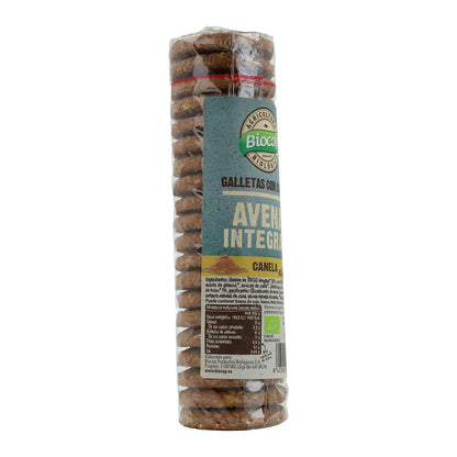 Galletas Copos de Avena Integral y Canela Biocop 250 g