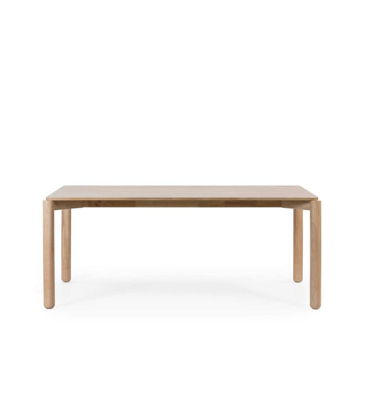 Mesa Rectangular Para Cocina O Comedor Modelo Atlas Acabado Roble Claro, 100cm(ancho) 75cm_0