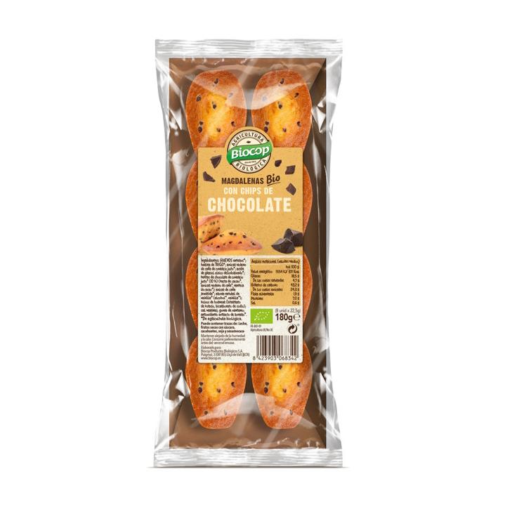 Muffins de Chocolate Biológico Biocop 180g