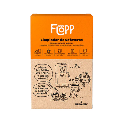 Limpador de cafeteiras - 1 caixa x 2 saquetas Flopp