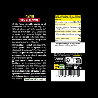Tamari Contenido Reducido en Sal Bio NaturGreen 500 ml