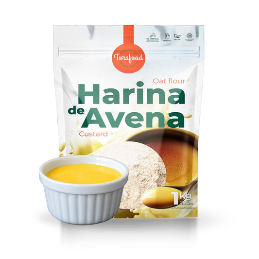 Harina De Avena Sabor Natillas 1kg Torafood_0