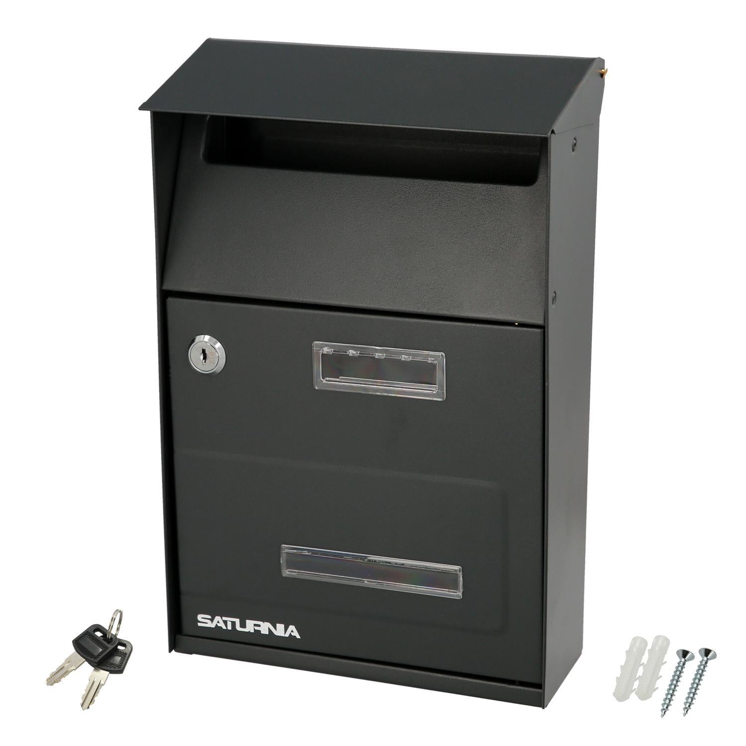 Buzon Exterior Country Gris Oscuro 215 X 320 X 105 Mm.