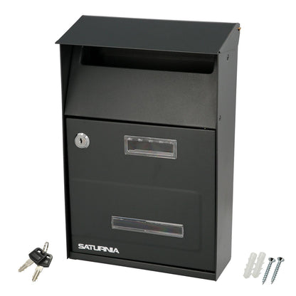 Buzon Exterior Country Gris Oscuro 215 X 320 X 105 Mm.