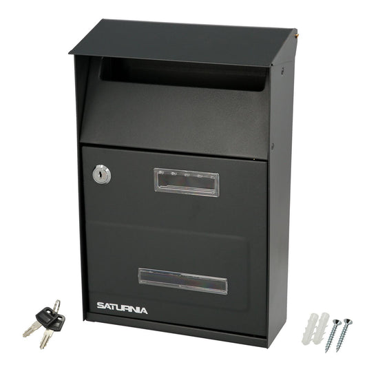 Buzon Exterior Country Gris Oscuro 215 X 320 X 105 Mm.