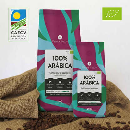 Café moído Eco 100% Arábica Planeta Huerto 250 g