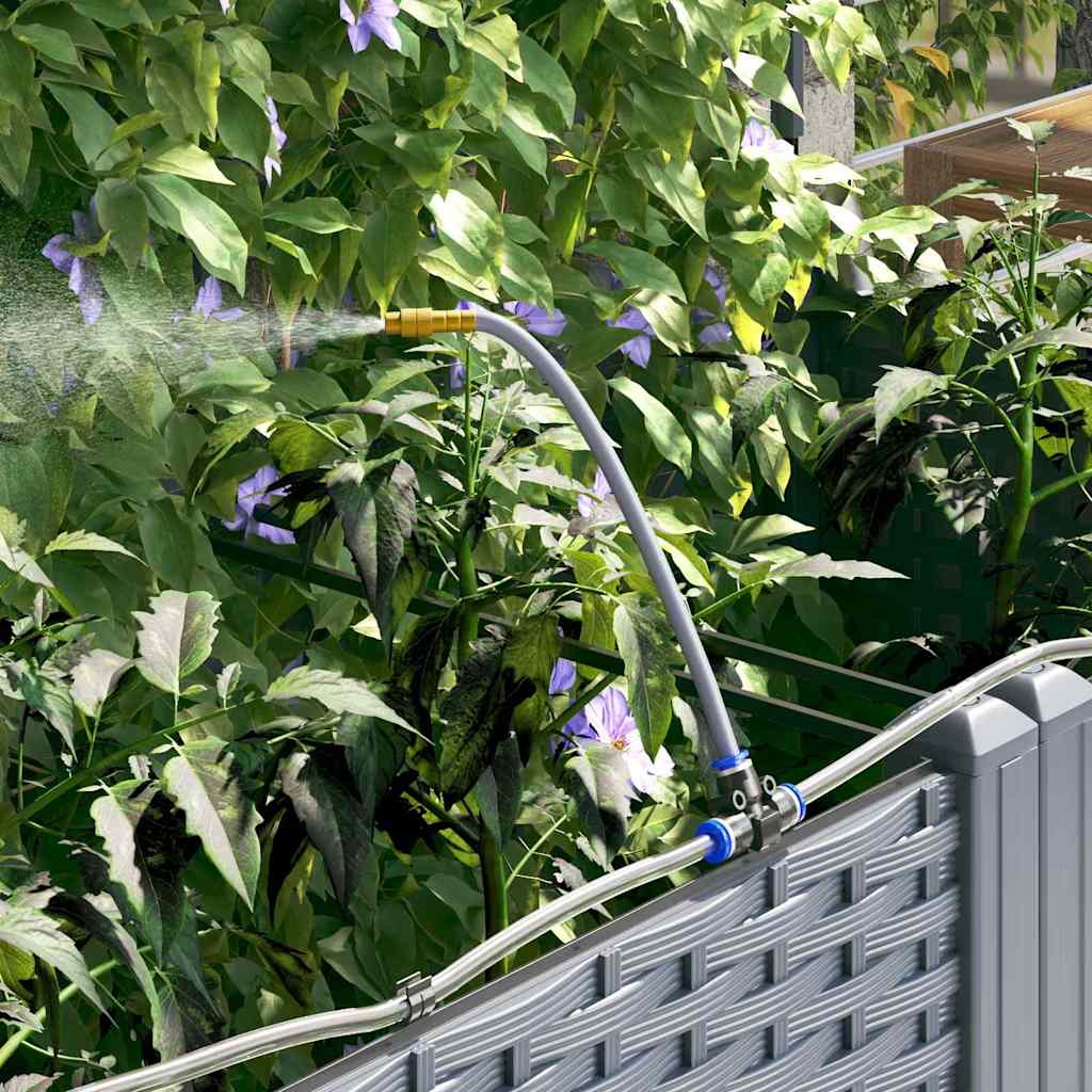 Macetero De Jardín 2 Uds. Gris Claro 80 X 40 X 126 Cm Pp_3