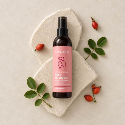 Aceite Corporal de Rosa Mosqueta Labnatur 200 ml | Regeneración y Elasticidad | Estrías, Manchas y Cicatrices | Vegano_2