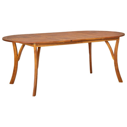 Juego De Comedor Para Jardín 7 Piezas Negro / Vetonek_5