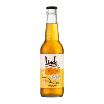 LINDO Chá Branco de Pêssego 330 ml