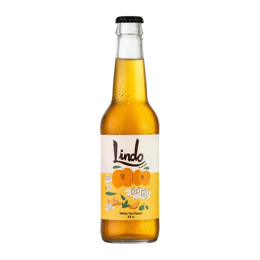 LINDO Chá Branco de Pêssego 330 ml
