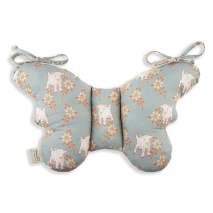Almohada Para Bebés Antichoque Mariposa Sky Blue_0