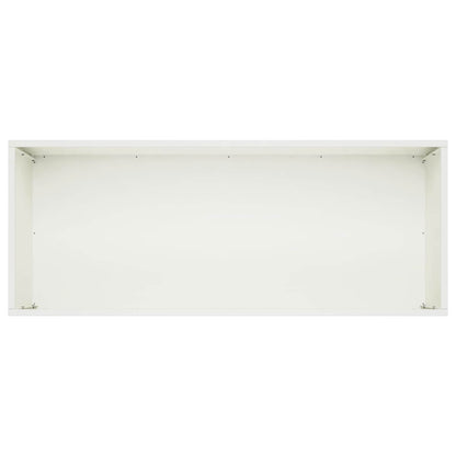 Macetero De Jardín 2 Uds. Blanco 80 X 40 X 40 Cm_4