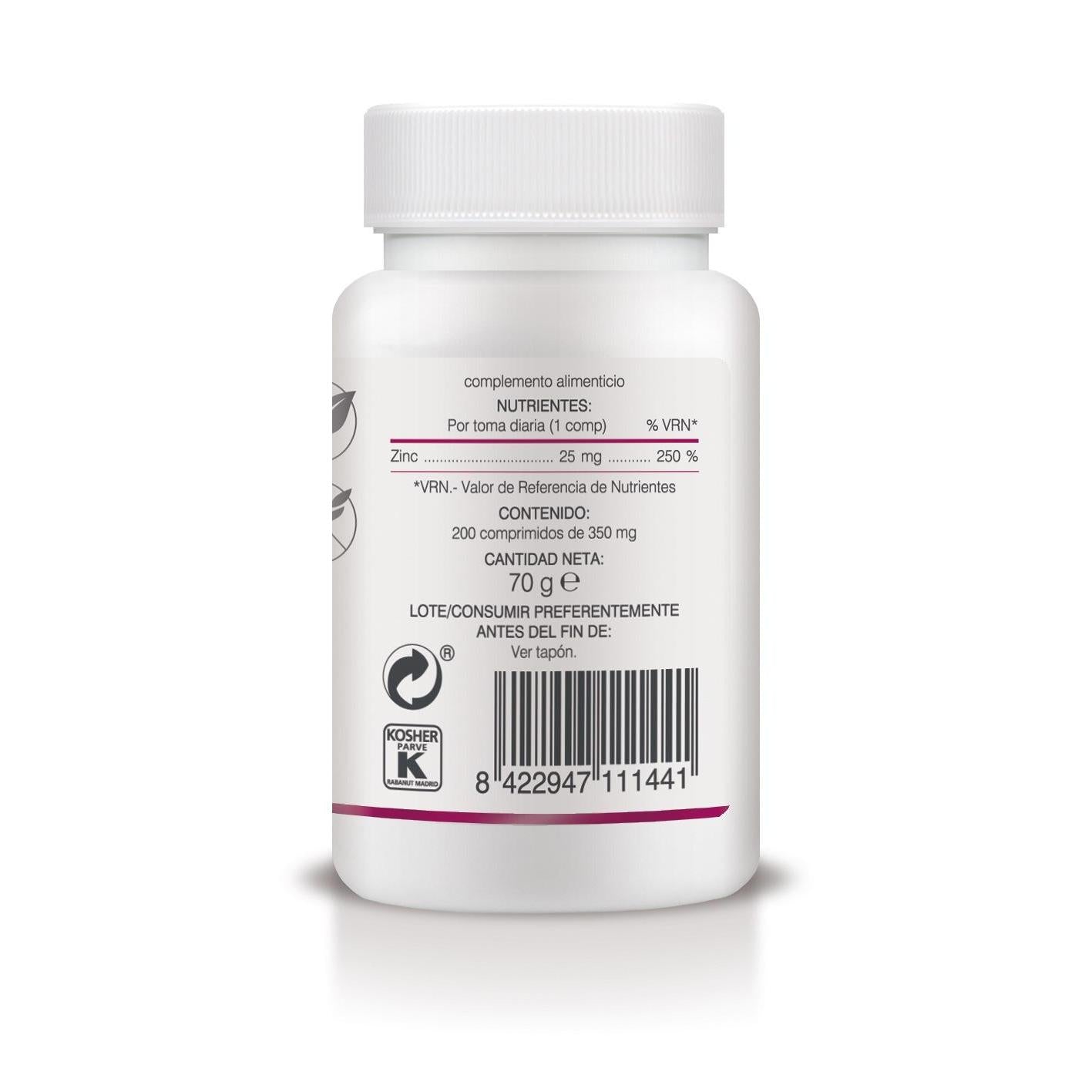 Soria Natural Zinco de Libertação Sustentada 200 comprimidos