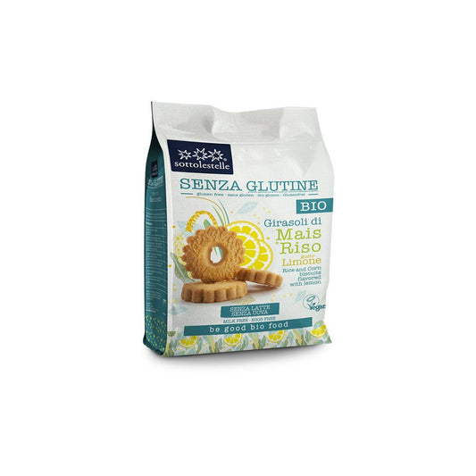 Bolacha de milho e arroz sem glúten Sotto com limão 250g