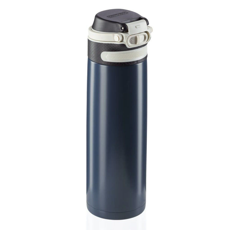 Leifheit Botella De Termo Flip Azul Oscuro 600 Ml_0