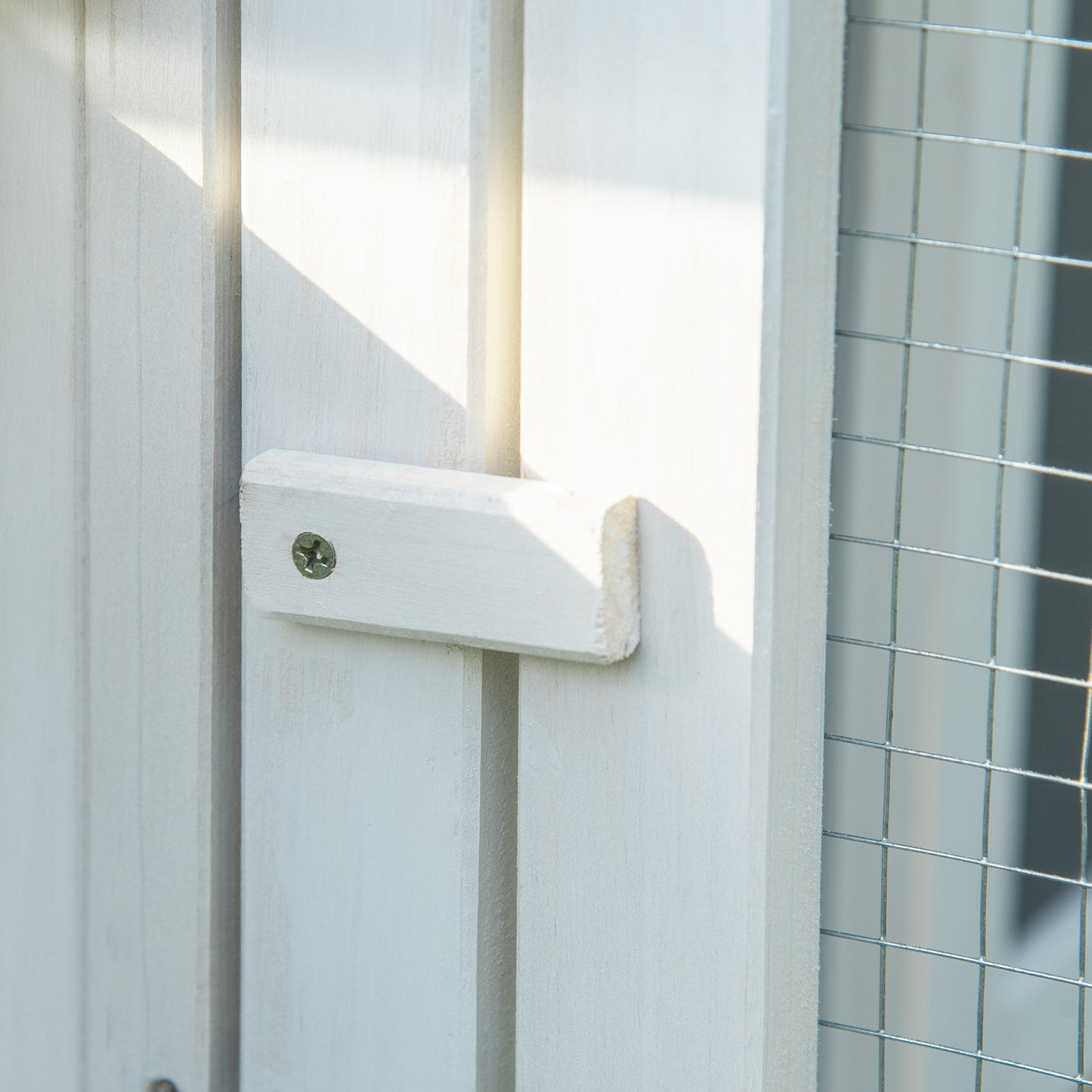 Pawhut Gallinero De Madera Exterior 225x147x85,5cm Para 6-8 Gallinas Con Corral_3
