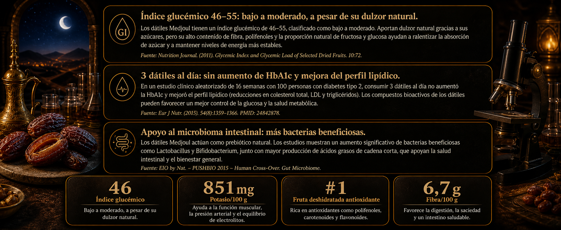 Dátiles Medjoul Bio - 2kg | Dátiles Ecológicos Naturales, Endulzante Vegano Sin Azúcares Refinados, Ricos En Fibra_4