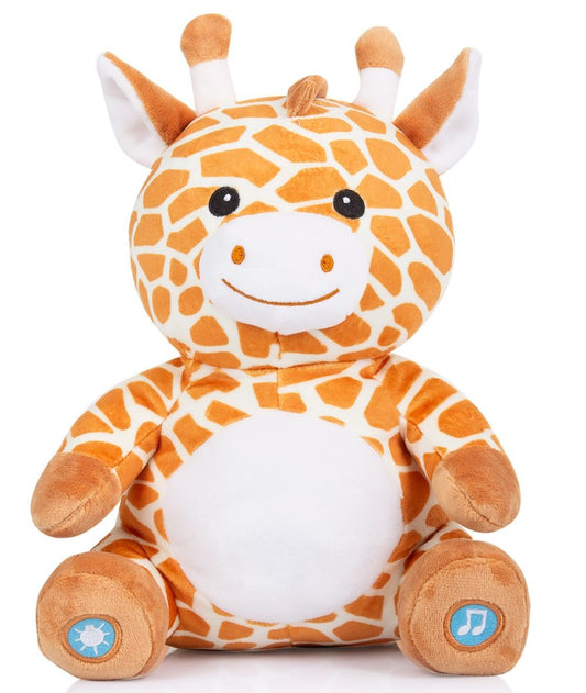 Peluche Musical Y Lámpara De Noche Para Bebés Recién Nacidos Giraffe_0