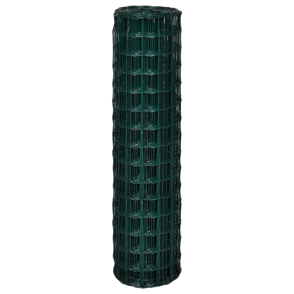 Set De Euro Valla Acero Verde 25x1,5 M / Vetonek_0
