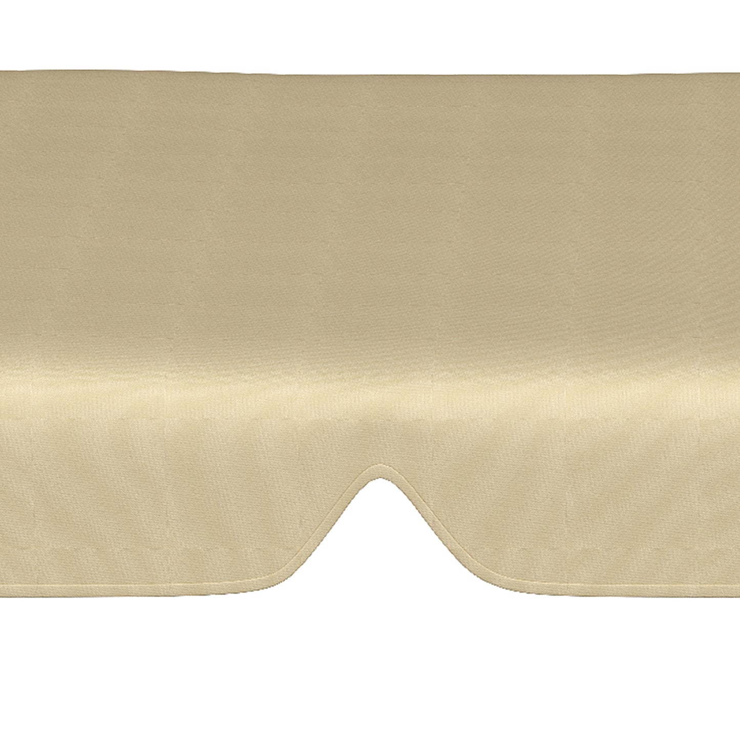 Outsunny Toldo De Repuesto Para Columpio De 3 Plazas 156x117x15 Cm Beige_4