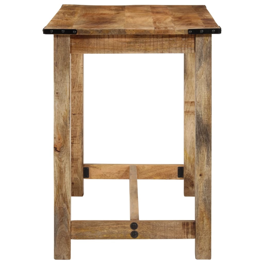 Mesa De Comedor Madera Maciza De Mango 110x55x75 Cm_1