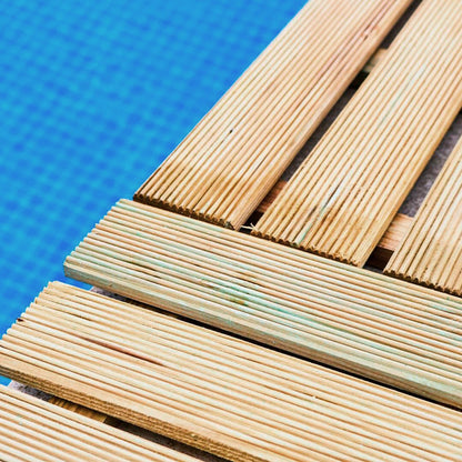 Tarimas De Madera De Pino: Ligeras Y Fáciles De Instalar 0,5x0,28x0,5 M / Multicolor_1