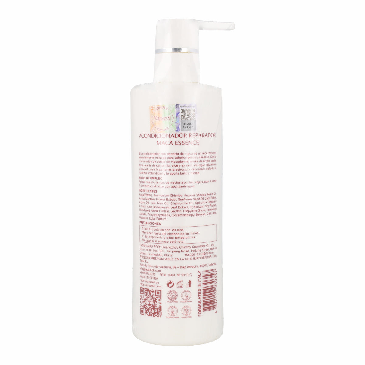 Acondicionador Maca Essence Karseell 500 ml