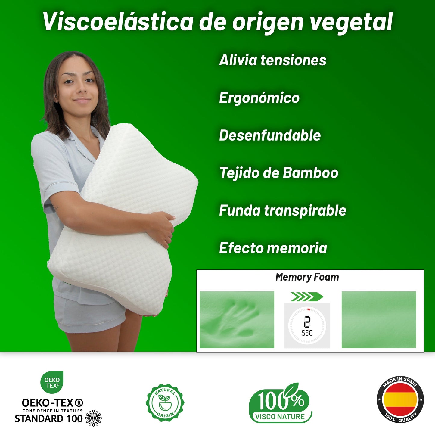 Almohada Cervical Ergonómica Selenity_5