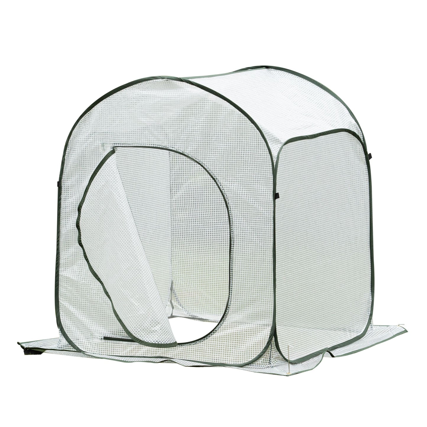 Outsunny Mini Invernadero Portátil Autoinstalable Para Cultivo Plantas_0