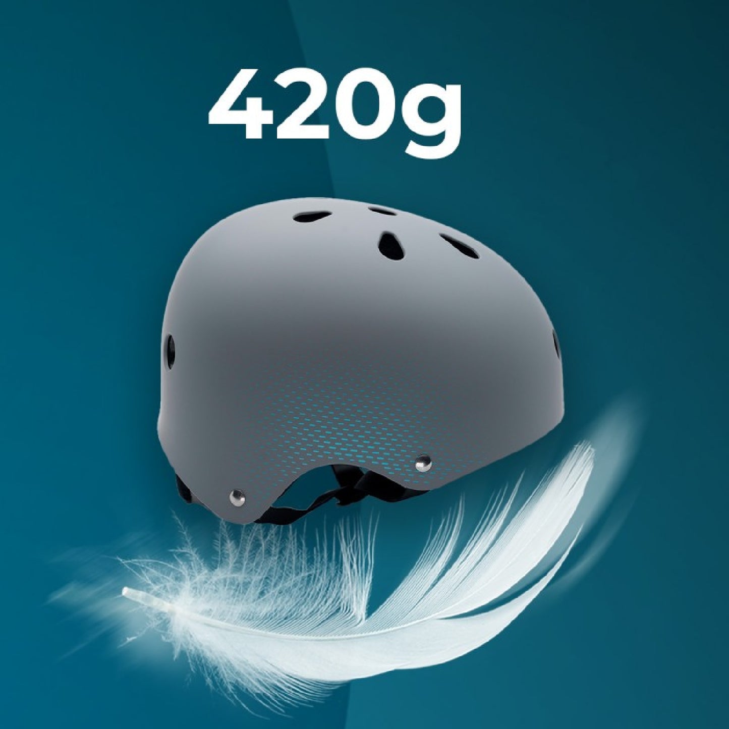 Casco Urbano Para Bicicletas Y Patinetes Eléctricos Talla S-m Brainguard Urban Grey S-m (56-58 Cm). Color Gris, Homologado Para Cumplir Con La Máxim_2