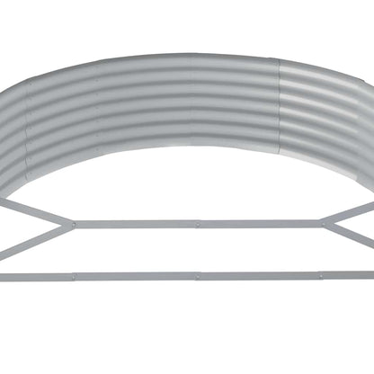 Jardinera Arriate Acero Galvanizado Antracita 214x140x36cm_4