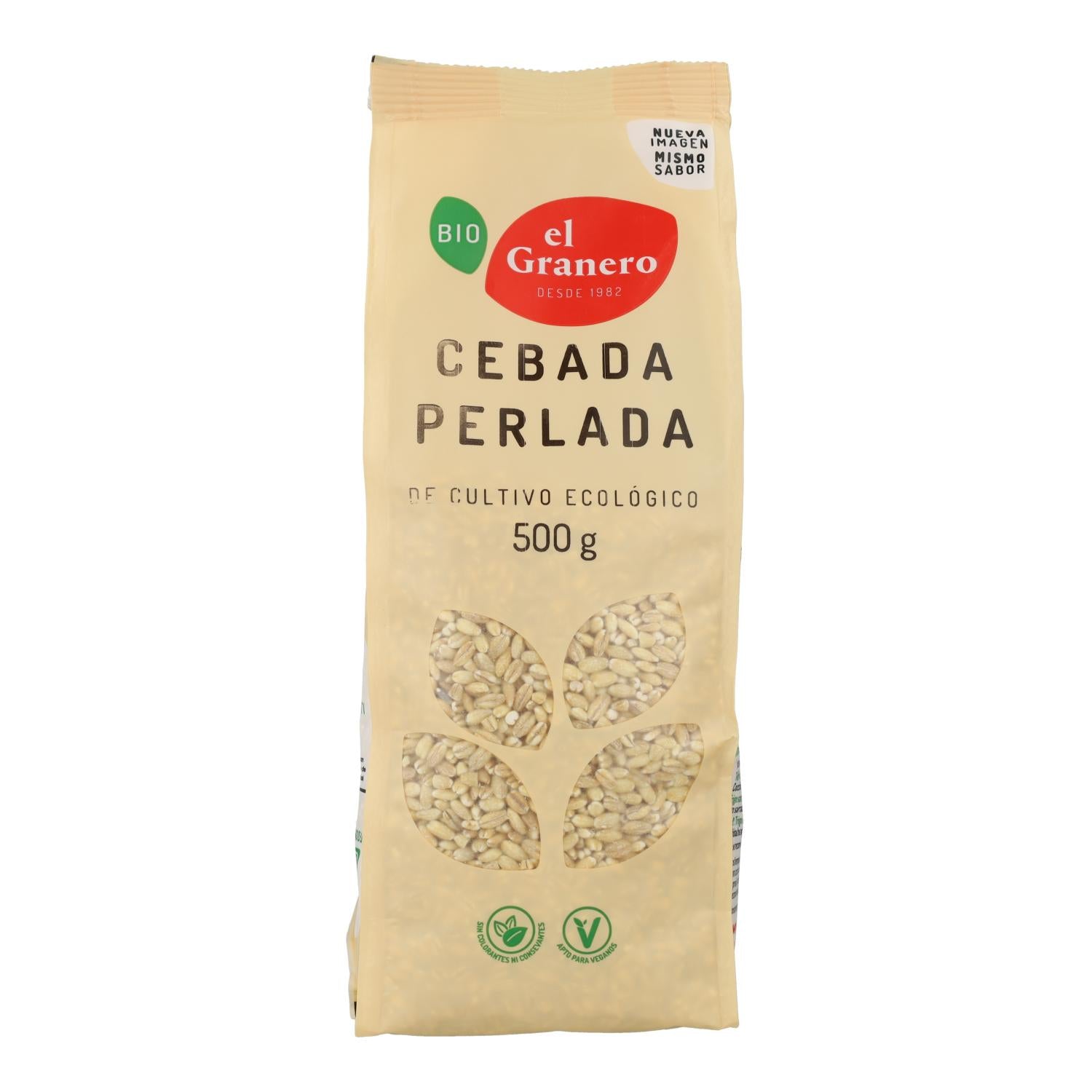 Cevada Pérola Biológica El Granero, 500 g