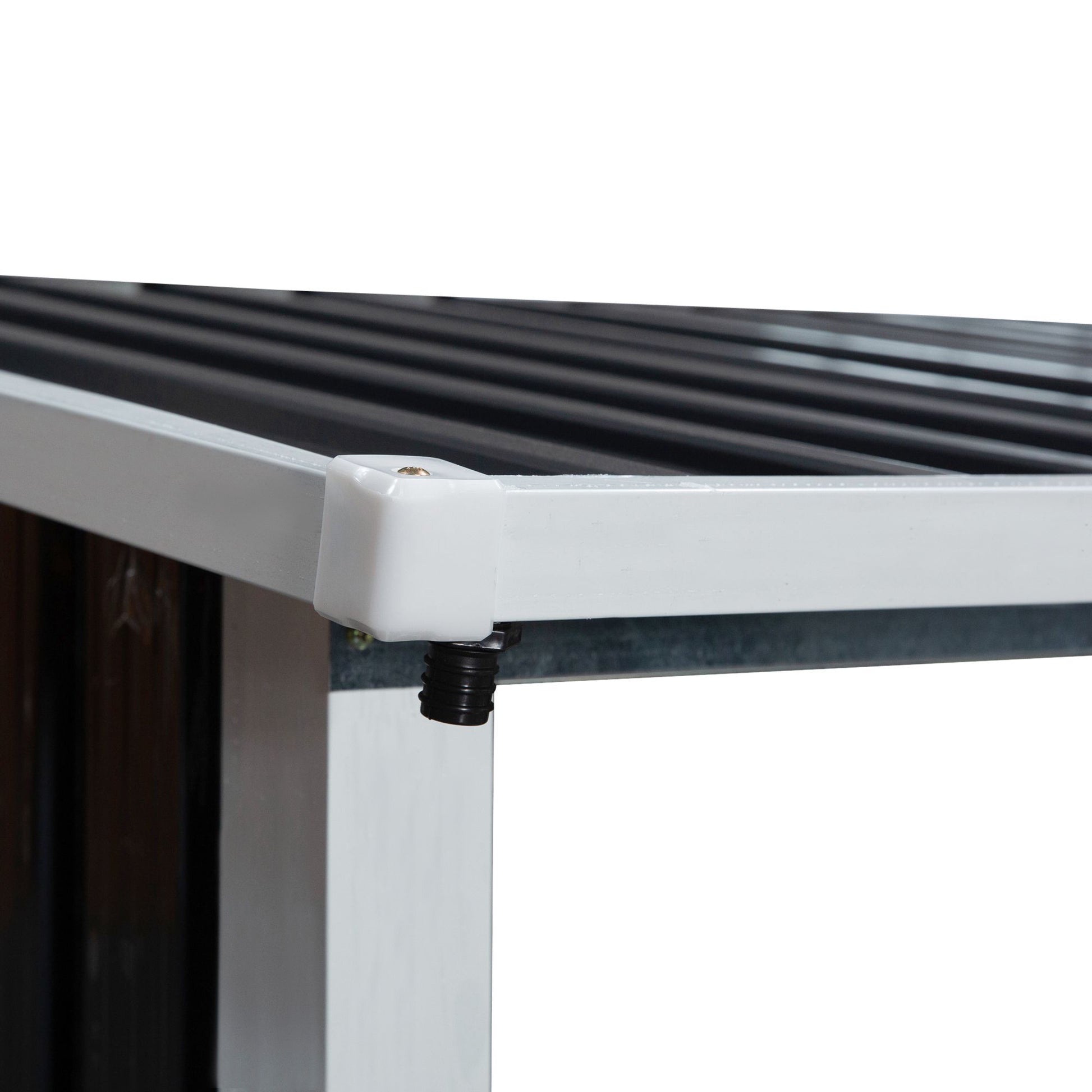 Outsunny Casetilla Para Leña De Acero Galvanizado Para Jardín Exterior_3