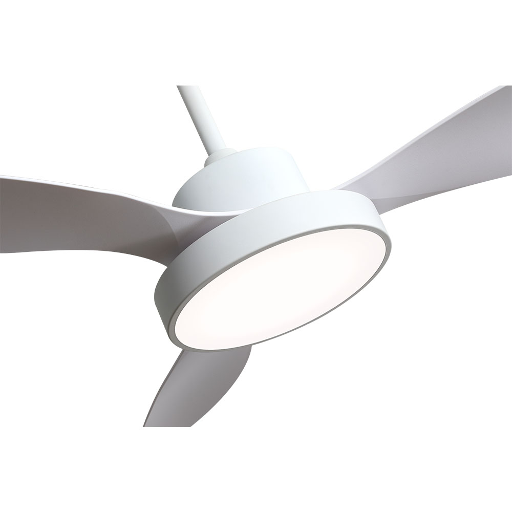 Ventilador Dc Hayate 48w 4080lm Blanco 3 Asp 39/54x120x120cm 3000-4000-6000k C/remoto, Memoria Y Temporizador_1