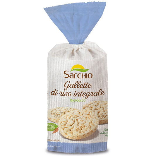 Bolinhos de arroz sem sal Sarchio biológico 100 g