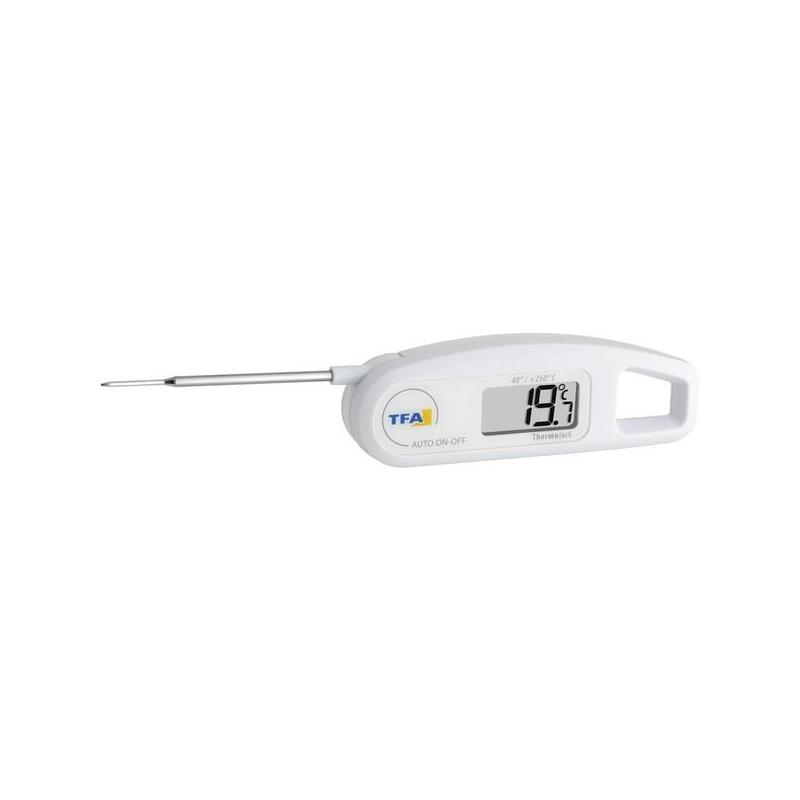 Tfa Thermo Jack 30.1047, Termómetro Blanco, Plegable De Bolsillo 30.1047.02_0