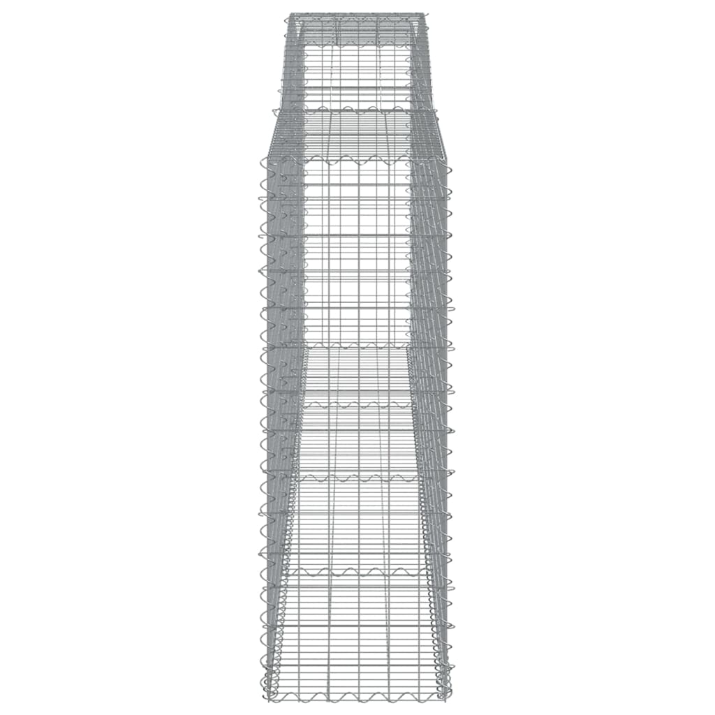 Cestas De Gaviones 25 Uds Forma De Arco Hierro 400x50x140/160cm_4