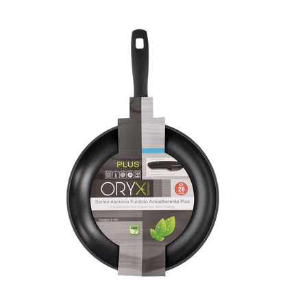 Oryx Sartén Aluminio Antiadherente Plus, Forjada, Apta Inducción, Libre Pfoa, Diámetro 28 Cm, Espesor 5 Mm._1