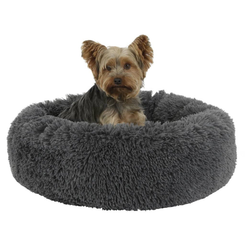 Kerbl Cama Para Perros Suave Fluffy Gris 18 Cm_3