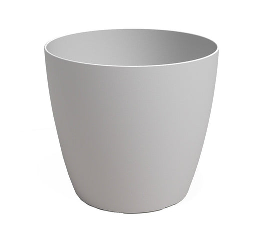 Artevasi Macetero De Plástico Mate San Remo Gris 36cm_0