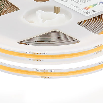 Tira Led Monocolor Cob, Dc24v, 5m (350led/m), 60w, Cri>92, Ip20, Blanco Cálido 2700k_3