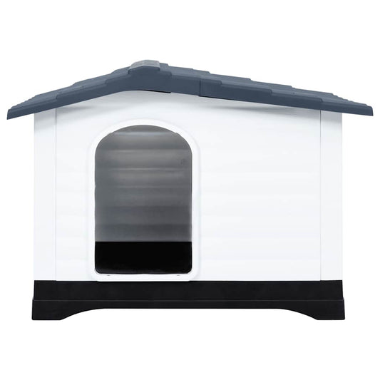 Casa Para Perro Gris 90,5x68x66 Cm Polipropileno_0