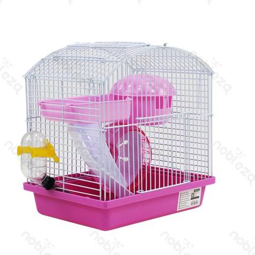 Gaiola para hamster C23 x L17 x A24,5 cm Rosa Nobreza