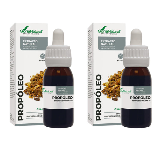 Embalagem de 2 Extratos de Própolis S. XXI Soria Natural, 50 ml