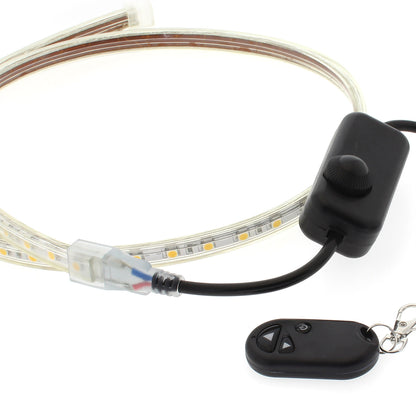 Controlador Dimmer Rf Tira Led 220v Monocolor 720w, 6x14mm, Conectores Rápidos_3