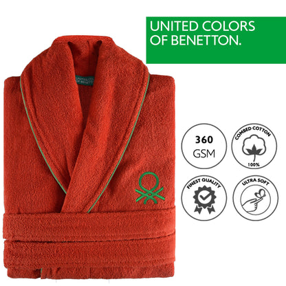 Albornoz L/xl 360gsm 100% Algodón (rojo)_1