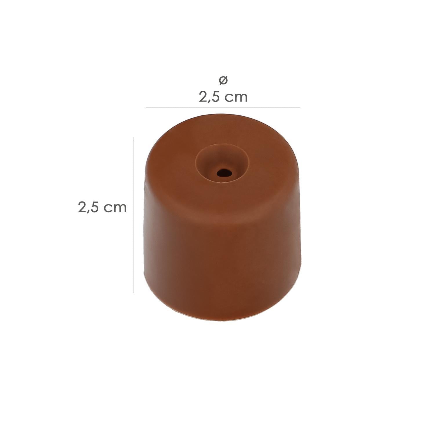 Tope Puerta Wolfpack Atornillar Marron