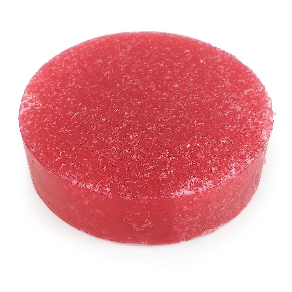 6 Esponjas Jabonosas Varios Usos. Aroma Fresa. Ideal Para Viaje O Gym. Todo Tipo De Piel. Con Aceite De Rosa Mosqueta_0