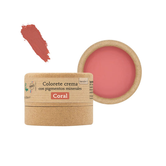 Colorete Crema Con Pigmentos Minerales - Coral_0